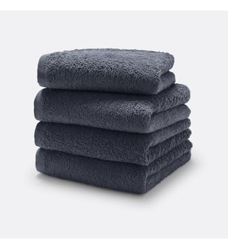 Lot 4 serviettes d'invité éponge 500g/m2 La Redoute Interieurs