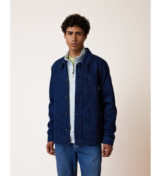 Veste denim - Faguo - Bleu foncé