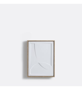 Tableau 30 x 40 cm - La Redoute Interieurs - Blanc