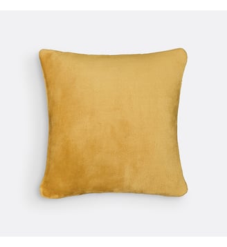 Housse de coussin polaire 40x40 cm - La Redoute Interieurs - Bronze