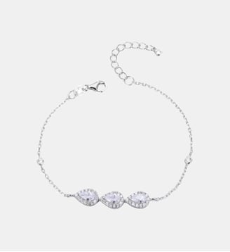 Bracelet chaîne Infini Poire Argenté GB885-W-PAR - Gena - Argenté