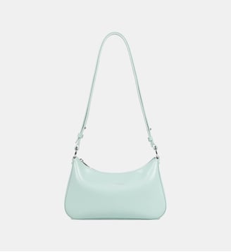 Sac trotteur Suave Ace en cuir - Lancaster - Bleu perle