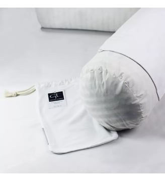 Protege traversin pur coton - Garnier Thiebaut - Blanc