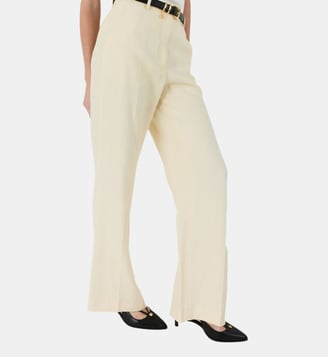 Pantalon droit de tailleur - ANYA - Gerard Darel - Jaune