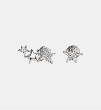 Boucles D'Oreilles Rock Star Strass - Zadig&Voltaire - Gris shiny argent