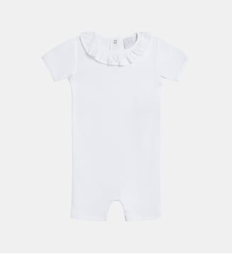 body en jersey de coton blanc - Agnès b. - Blanc