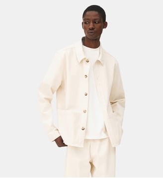 Sur-chemise de peintre Kin - Noyoco - Écru