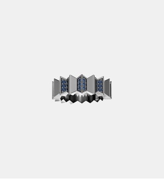 Bague Up and Down - APM Monaco - Blanc