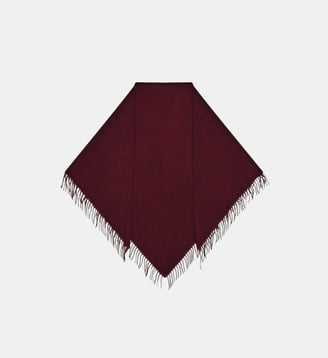 Écharpe malofolk - Polyester recycle - Caroll - Prune
