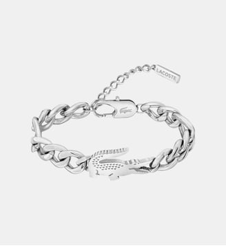 Gourmette Crocodile Argenté 2040373-PAR - Lacoste - Argenté