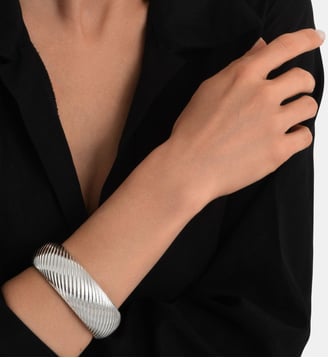 Bracelet jonc   - Zaza - Satellite - Argenté