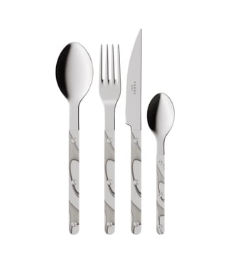 Set de 4 couverts de table, Bistrot Dune - Sabre - Dune ivoire