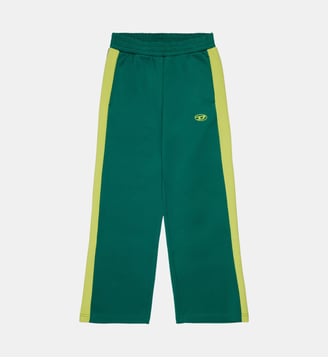 Pantalon en molleton avec logo - Diesel Kids - Vert joyeux