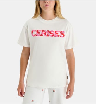 Tee-Shirt GAIAGI - Le Temps Des Cerises - Blanc