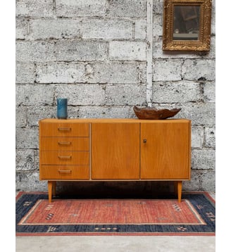 Belle enfilade scandinave Margaret N°476- Produit chiné - Debongout - Marron