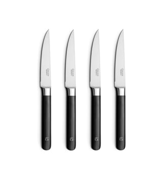 Couteaux steak en acier inoxydable - Couzon - Noir