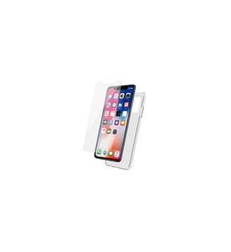Pack iPhone 11 Coque + Verre trempe - Bigben - Transparent