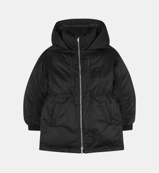 Parka con cappuccio idrorepellente - DKNY - Black