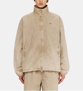 Veste taslan traitée avec finition spéciale - Diesel - Beige
