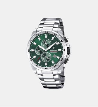 Montre Chronosport Vert F20463/3 - Festina - Argenté