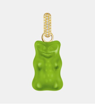 Grand pendentif Ours d'or vert - Thomas Sabo - Or