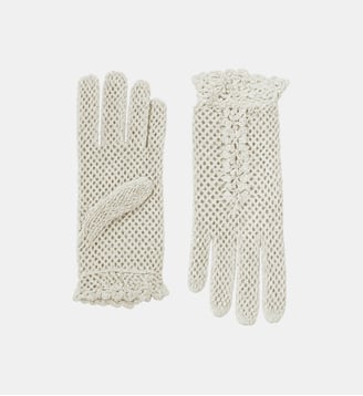 Gants Rosa Femme Coton Non Doublés - Agnelle - Blanc