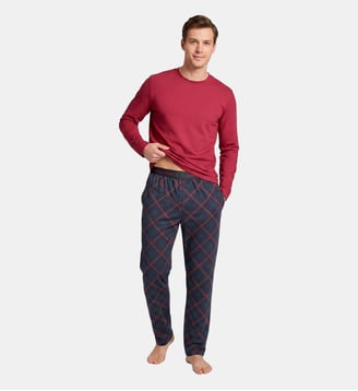 Pyjama long d'homme en Coton - Impetus - Rouge