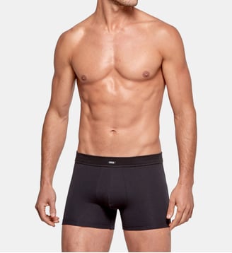 Boxer en coton élasthanne - Impetus - Noir
