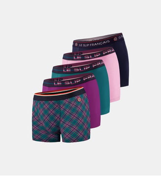 Lot de 5 boxers en coton Le Slip Francais