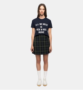 Jupe Jumi - Zadig&Voltaire - Bleu encre