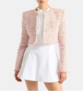 Spencer en tweed - Balmain - Rose