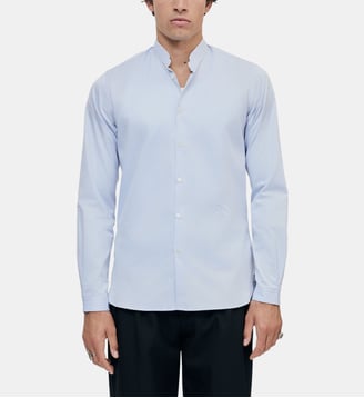 Chemise en coton col officier The Kooples