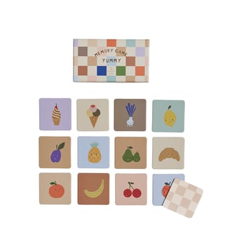 Jeu de mémoire en carton Mini OYOY