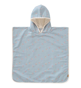 Poncho de plage anti-UV - Fresk - Bleu