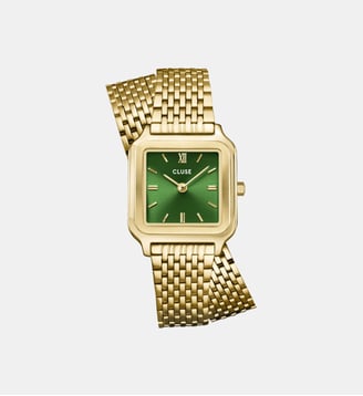 Montre Gracieuse petite Vert CW11811 - Cluse - Doré
