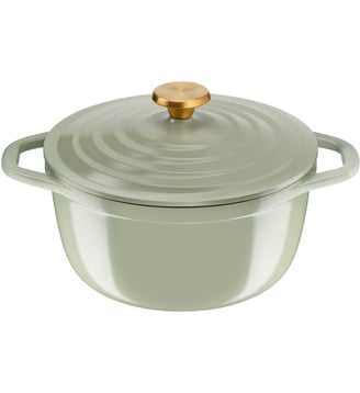 Cocotte AIR SOFT LIGHT 24 cm Vert Lichen - Tefal - Vert