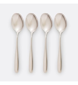 Lot de 4 cuillères à soupe - La Redoute Interieurs - Inox