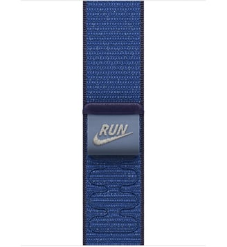 Bracelet 42 mm Sport Nike Blue Ribbon - Apple - Bleu