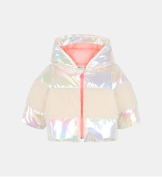 Doudoune matelassée à capuche - Billieblush - Multicolore