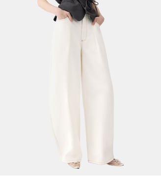 Le De-nimes Ovalo - Jacquemus - Off white et tabac