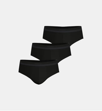Slips, lot de 3, STUDIO - Eminence - Noir
