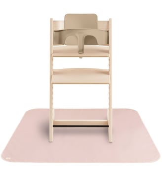 Tapis anti-éclaboussure - Mushie - Rose