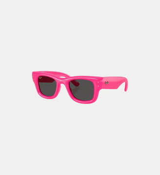Lunettes de soleil Carré RB4940 Wayfarer Puffer - Ray Ban - Fuchsia