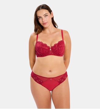 Slip Aliénor - Sans Complexe - Pourpre