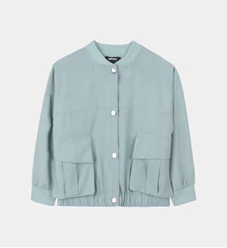 Veste légère avec pressions - DKNY - Blue surf
