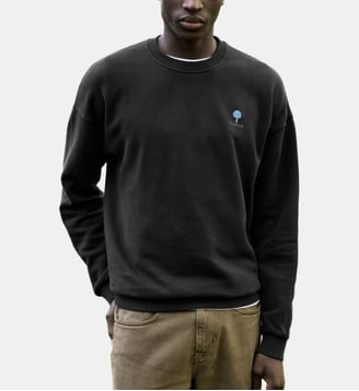 Sweat coton FANGO - Faguo - Noir