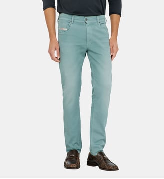 Regular Regular Waist 2032 D-Krooley-BW Joggjeans® - Diesel - Bleu clair