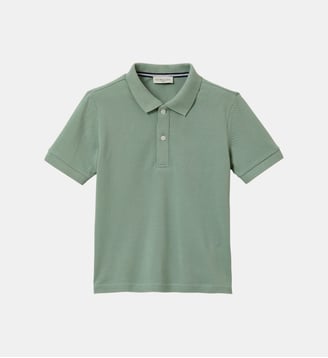 Polo  - Coton Bio - Cyrillus - Céladon