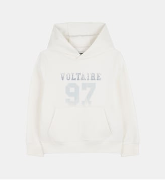 Sweat à capuche - Zadig&Voltaire Kids - Crème