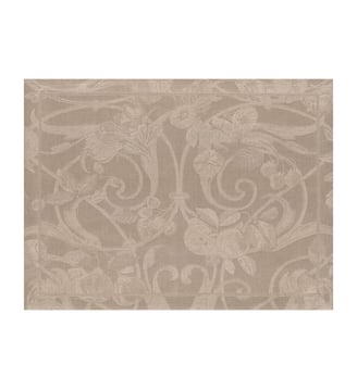 Set de table Ble Tivoli - Le Jacquard Francais - Marron gris